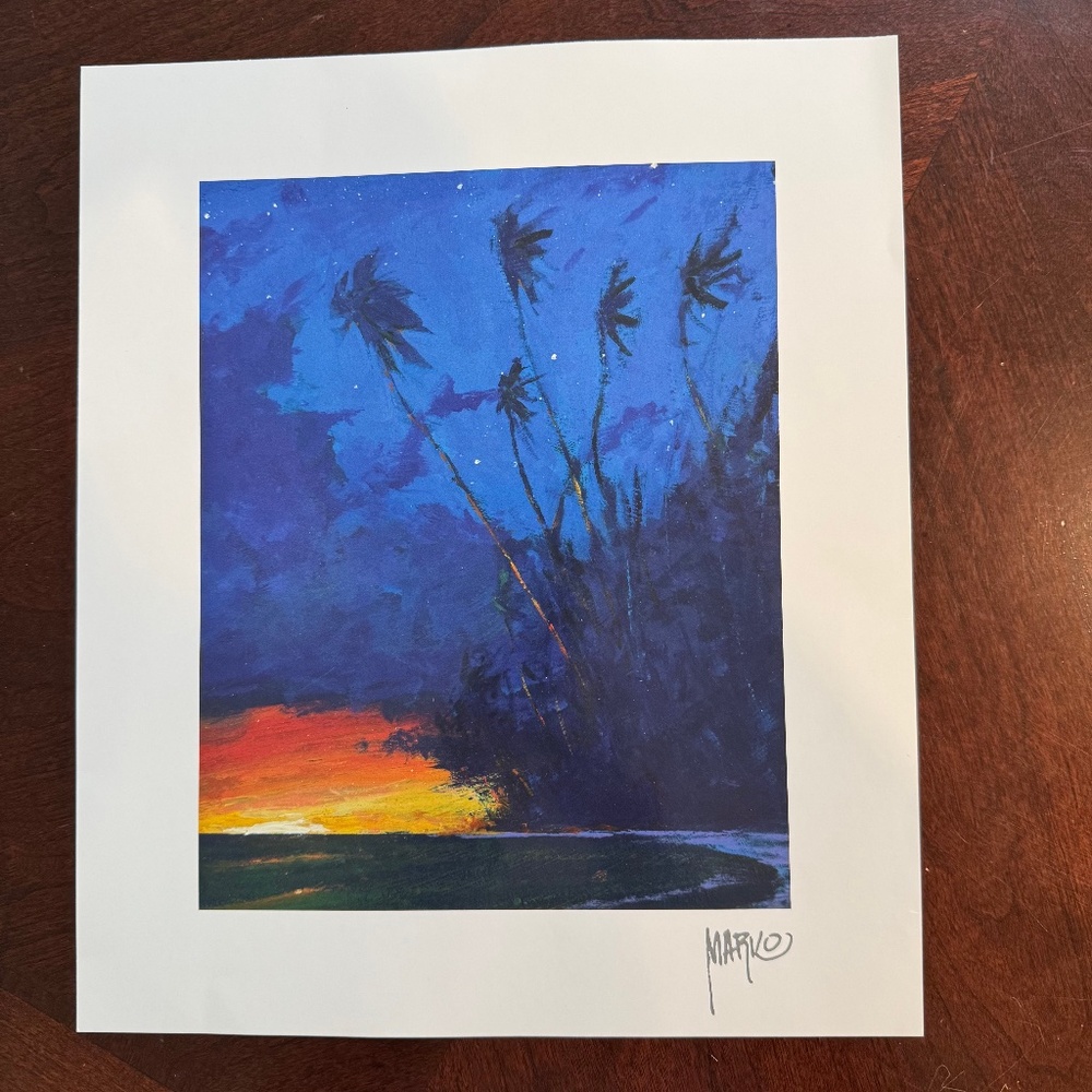 Marko Mavrovich "How Sweet it is to be Loved by You" Lithographic